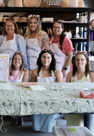 Mug and Cake Plate Pottery Class