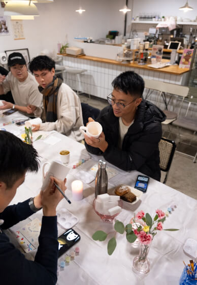 Mug Painting Ceramic Workshop