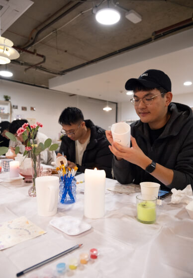 Mug Painting Ceramic Workshop