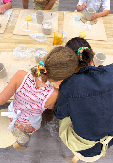 Mum and Kid Pottery Bonding Workshop
