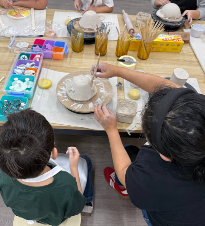 Mum and Kid Pottery Bonding Workshop