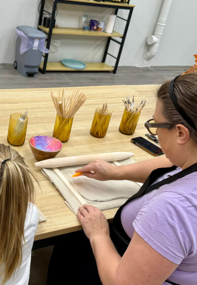 Mum and Kid Pottery Bonding Workshop