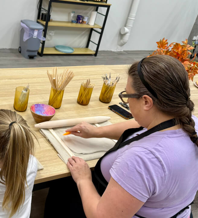 Mum and Kid Pottery Bonding Workshop