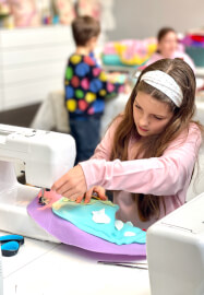 Mum and Me Sewing and Tea Family Workshop