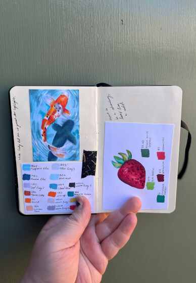 Mushrooms and Floral Alcohol Markers Workshop