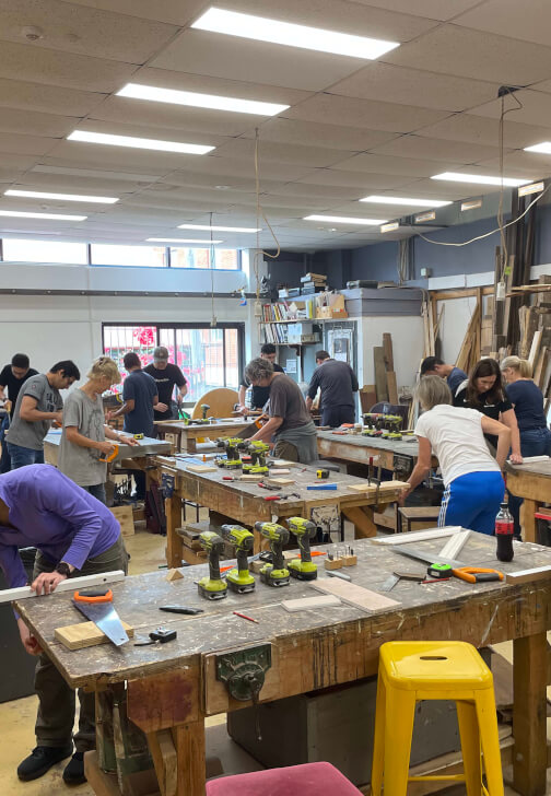 Reclaimed Timber Planter Box Workshop