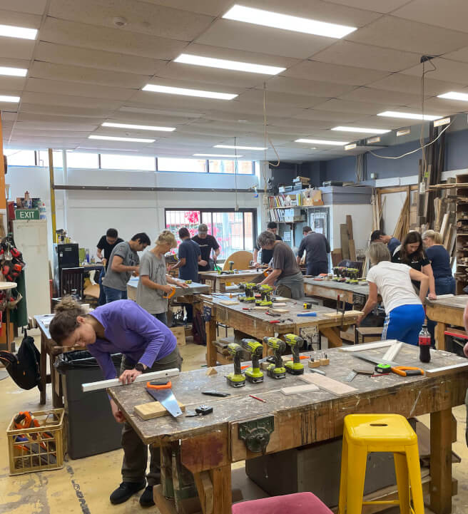 Reclaimed Timber Planter Box Workshop