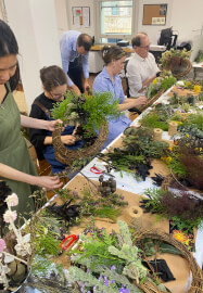 Native and Wildflower Christmas Wreath Making Workshop