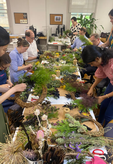 Native and Wildflower Christmas Wreath Making Workshop