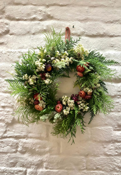 Native and Wildflower Christmas Wreath Making Workshop