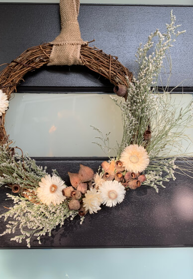 Native Flower Wreath Making Class