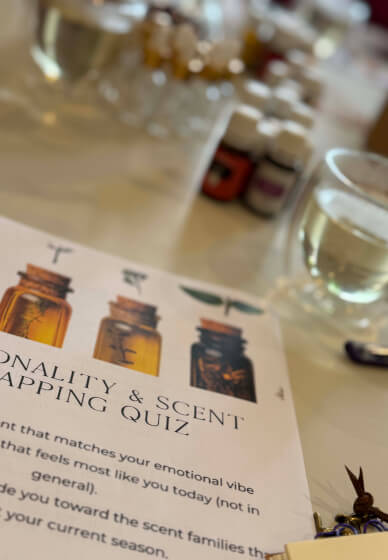 Natural Perfume and Aromatherapy Workshop