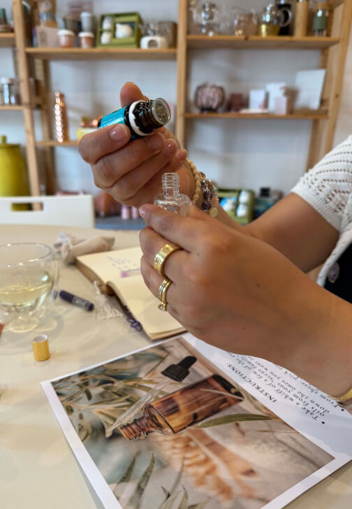 Natural Perfume and Aromatherapy Workshop: Perfume and Diffuser