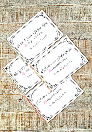 Natural Perfume Making Workshop for Beginners (Essentials)