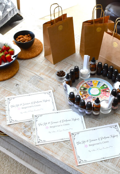 Natural Perfume Making Workshop for Beginners (Essentials)