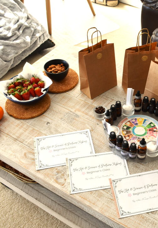 Natural Perfume Making Workshop for Beginners (Essentials)