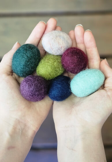 Needle Felted Acorn Workshop