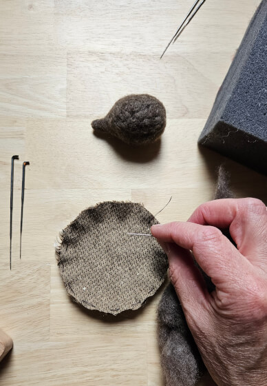 Needle Felted Echidna Workshop