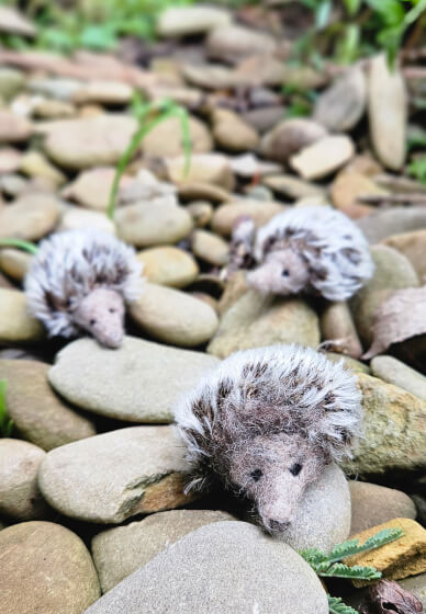 Needle Felted Echidna Workshop