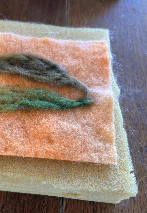 Needle Felted Matchstick Cover Workshop