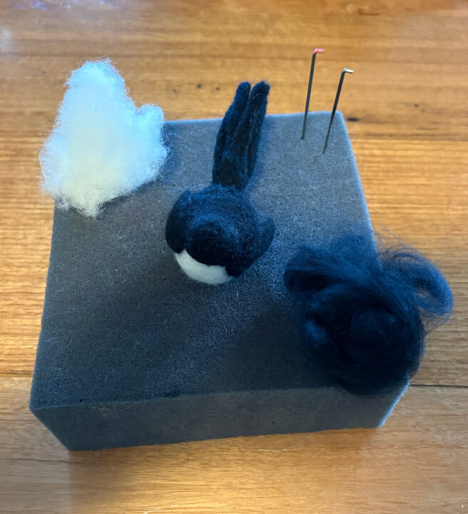 Needle Felting Workshop for Beginners: Make a Wagtail