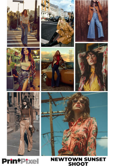 Newtown Sunset Fashion Shoot Workshop