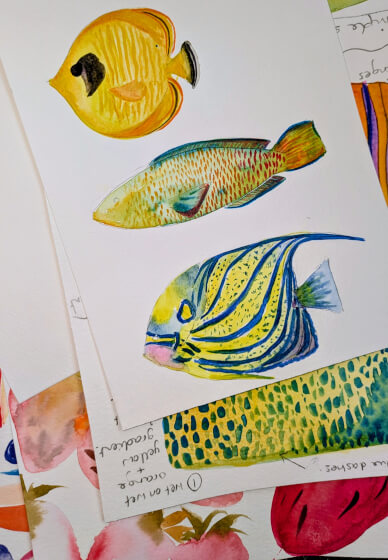 No Straight Lines Adult Art Class