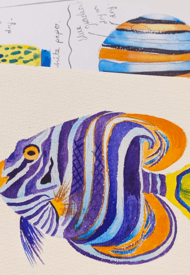 No Straight Lines Adult Art Class