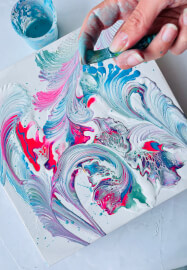 North Bondi Mobile Fluid Pouring Art Workshop for Kids