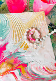 North Bondi Mobile Fluid Pouring Art Workshop for Kids