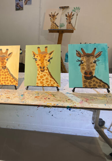 Nursery / Baby Shower Themed Paint and Sip Class