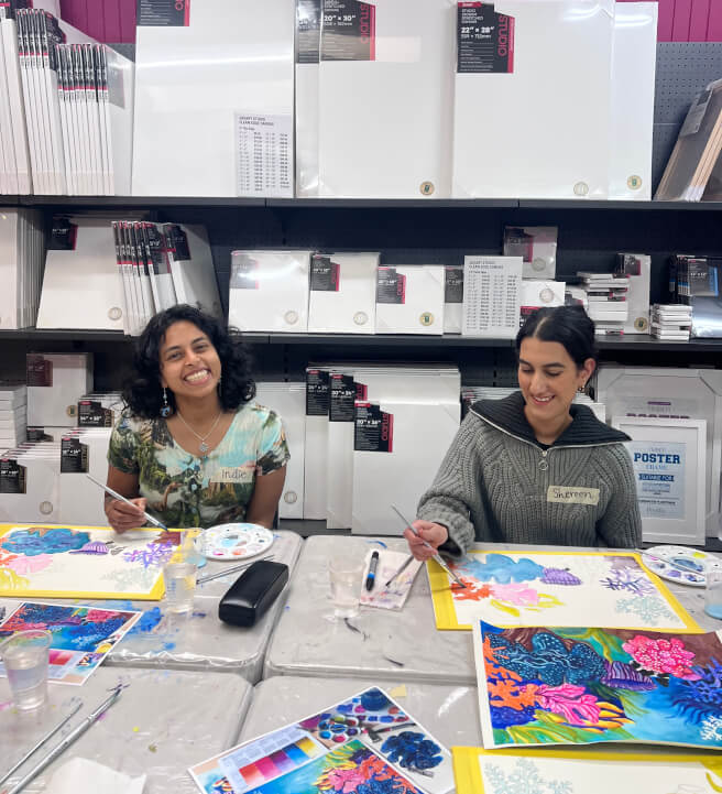 Ocean Reef Watercolour Painting Class