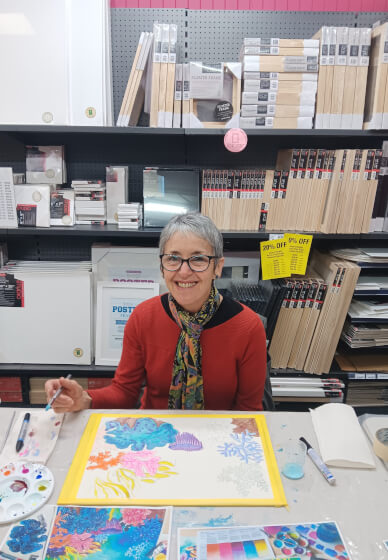 Ocean Reef Watercolour Painting Class