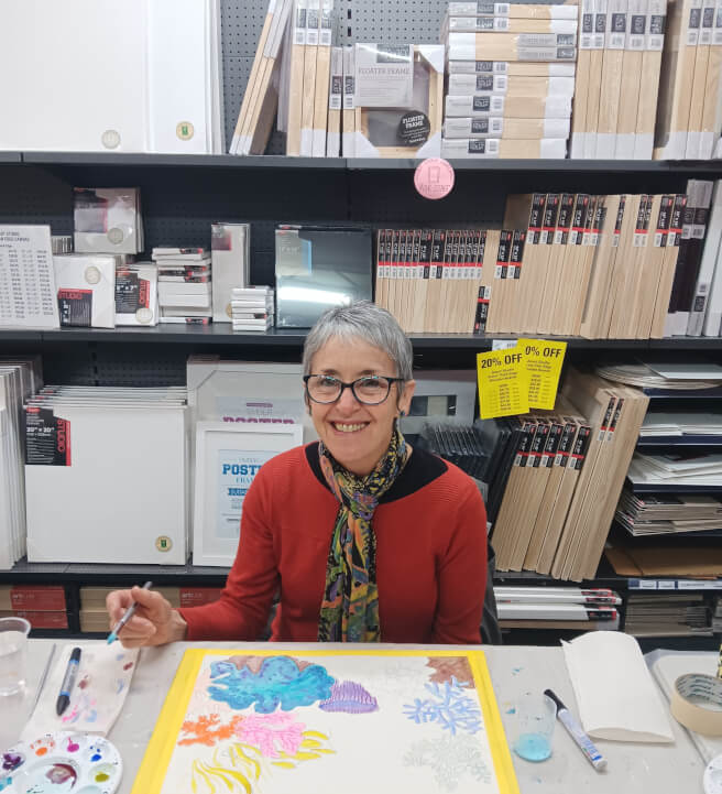 Ocean Reef Watercolour Painting Class