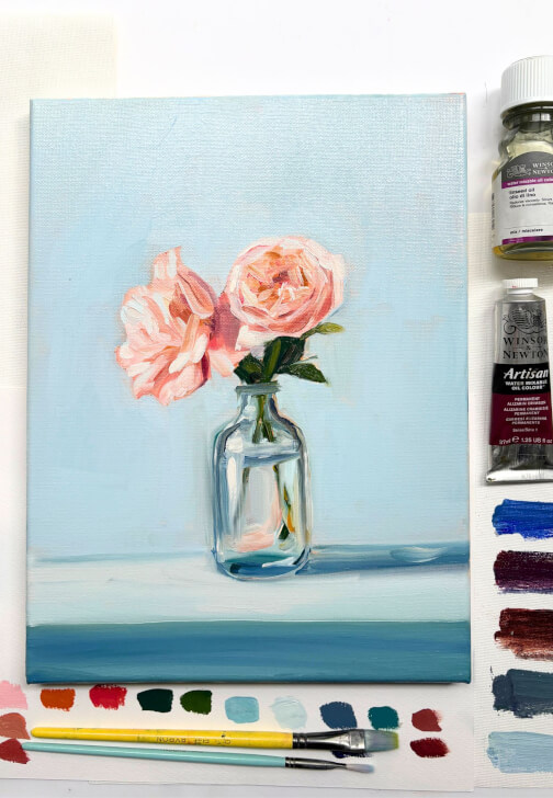 Oil Painting Workshop: Roses for Beginners