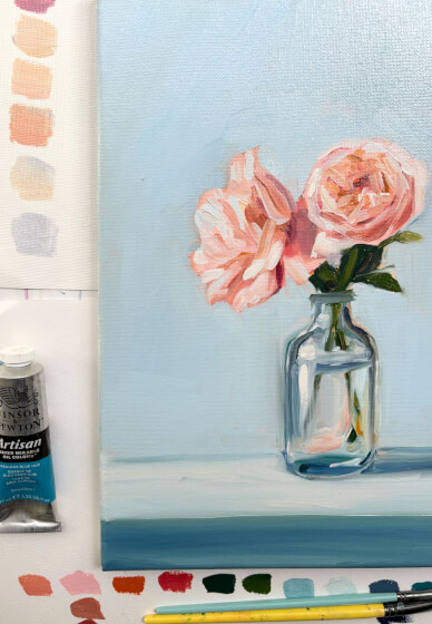 Oil Painting Workshop: Roses for Beginners