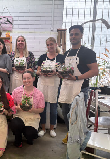 Open Terrarium Making Workshop