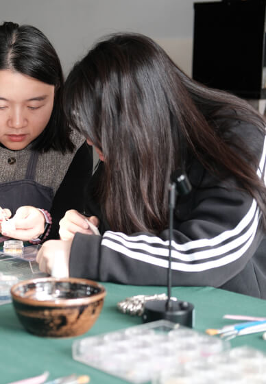 Organic Silver Ring Making Class with Stone