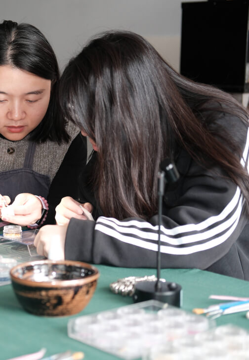 Organic Silver Ring Making Class with Stone
