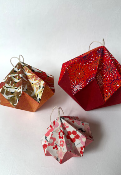Origami Christmas Decoration Workshop