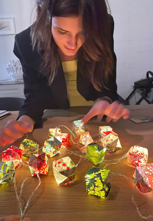 Origami Lantern String Class