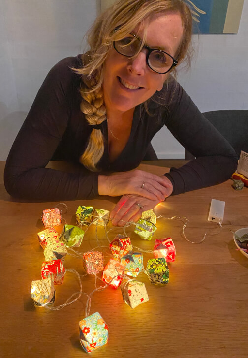 Origami Lantern String Class
