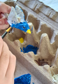 Outdoor Paper Clay Bird Mobile and Weaving Workshop