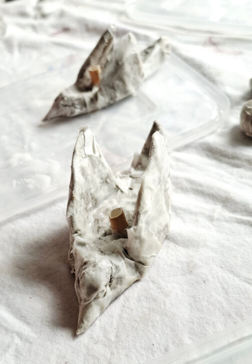 Outdoor Paper Clay Bird Mobile and Weaving Workshop