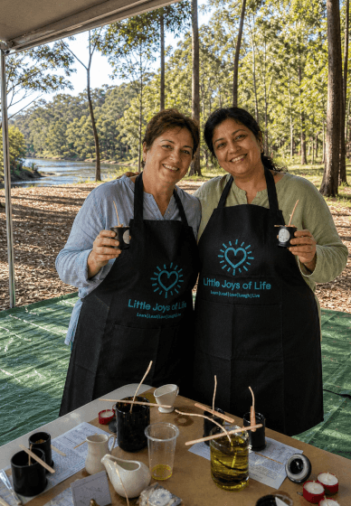 Overnight Candle Making Glamping Retreat