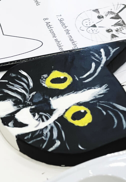 Paint a Cat Ornament Workshop