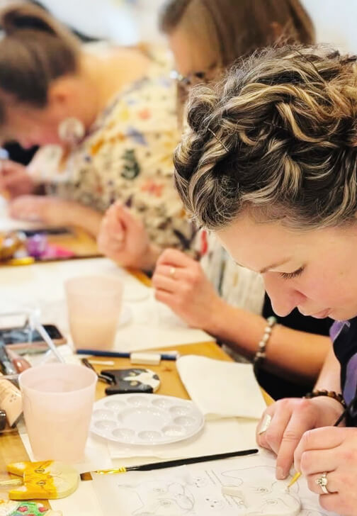 Paint a Cat Ornament Workshop
