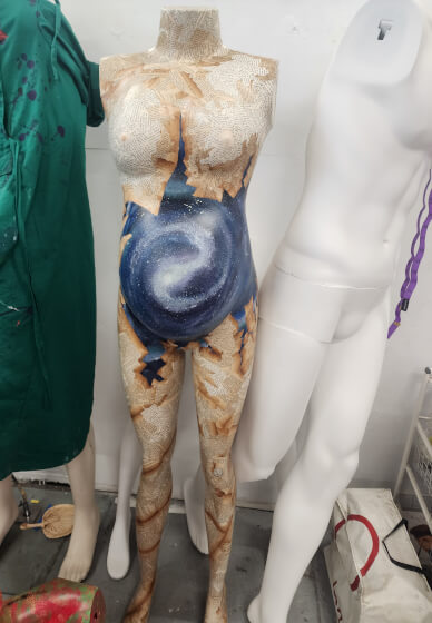 Paint a Mannequin Head Class