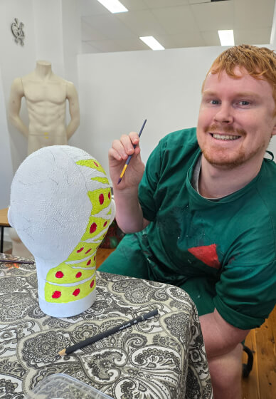 Paint a Mannequin Head Class