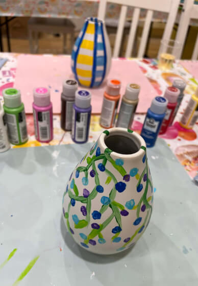 Paint a Vase Workshop